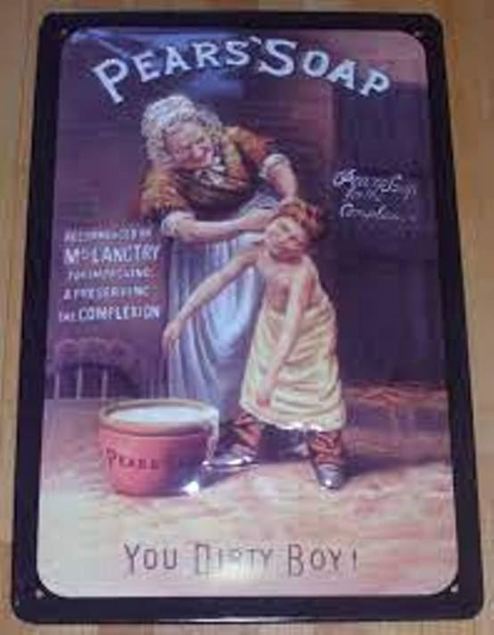 Schilder: Blechschild 3D-PEARS SOAP-YOU DIRTY BOY – Neu und originalverpackt aus Rupperswil von big-one-sale