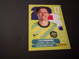 Panini Fifa Fussball WM 2026 Sticker Craig Goodwin AUS 17