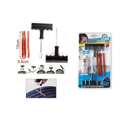 Schnell Reifenreparaturset / Kit de réparation pneus en 2min