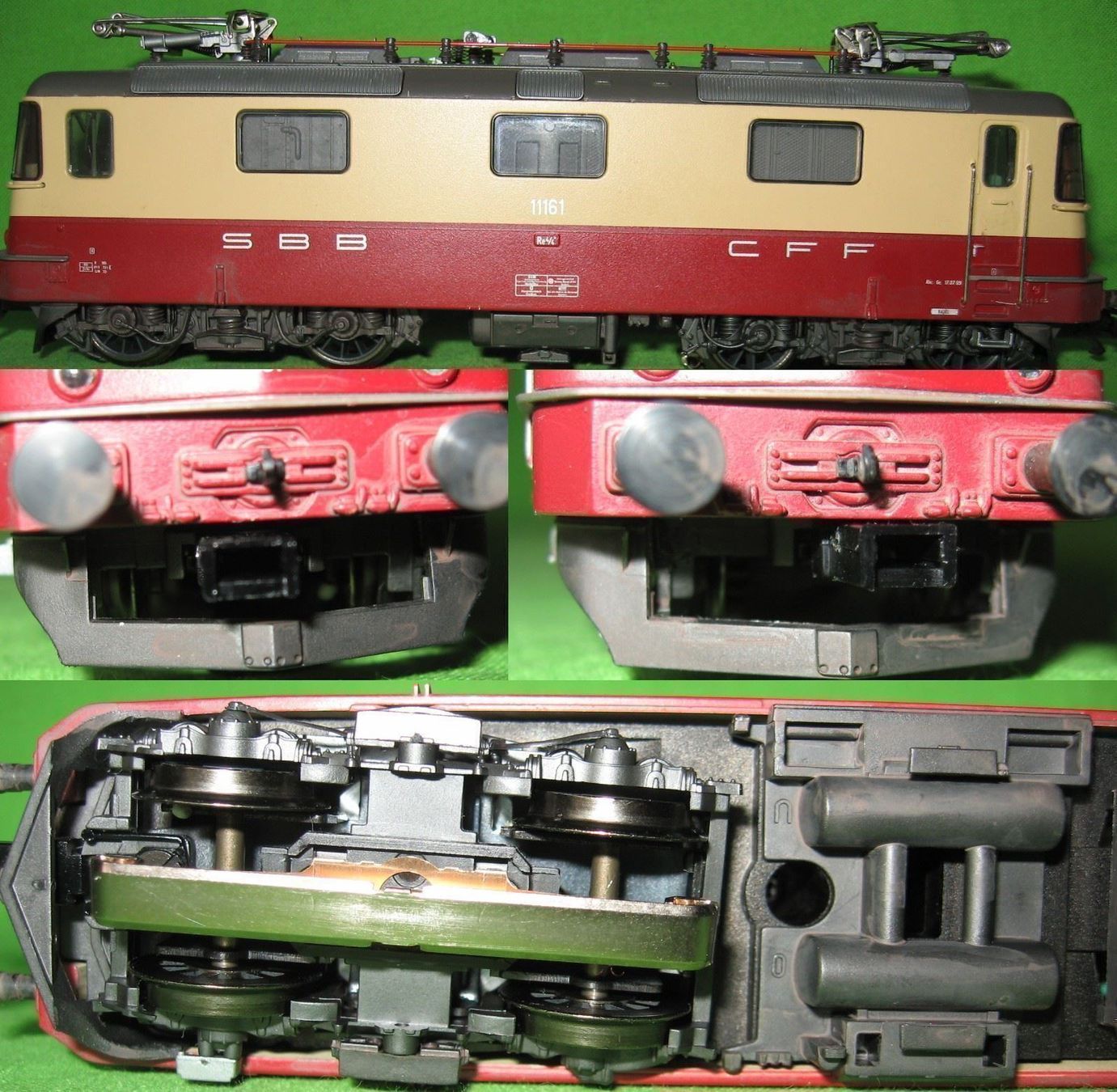 SBB Re 4/4 II 11161 TEE Märklin 37343 teils gealtert 702**** (Neu