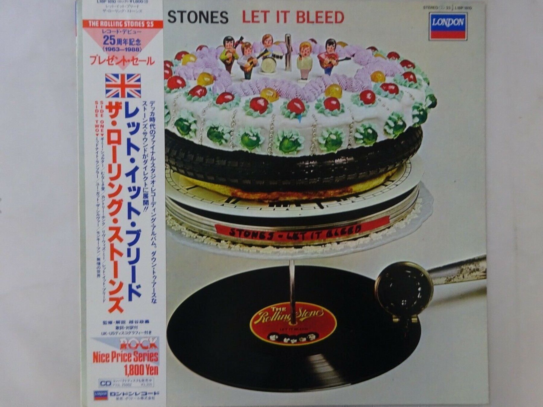 Dischi in vinile: ROLLING STONES let it bleed L18P 1810 LP – Usato da founex venduto da cetrarese01