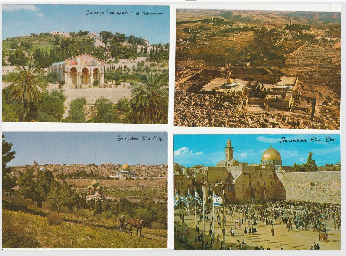 Cartoline postali: Ansichtskarten Israel vor ca. 45 Jahren – Usato da Unterkulm venduto da Huesi01