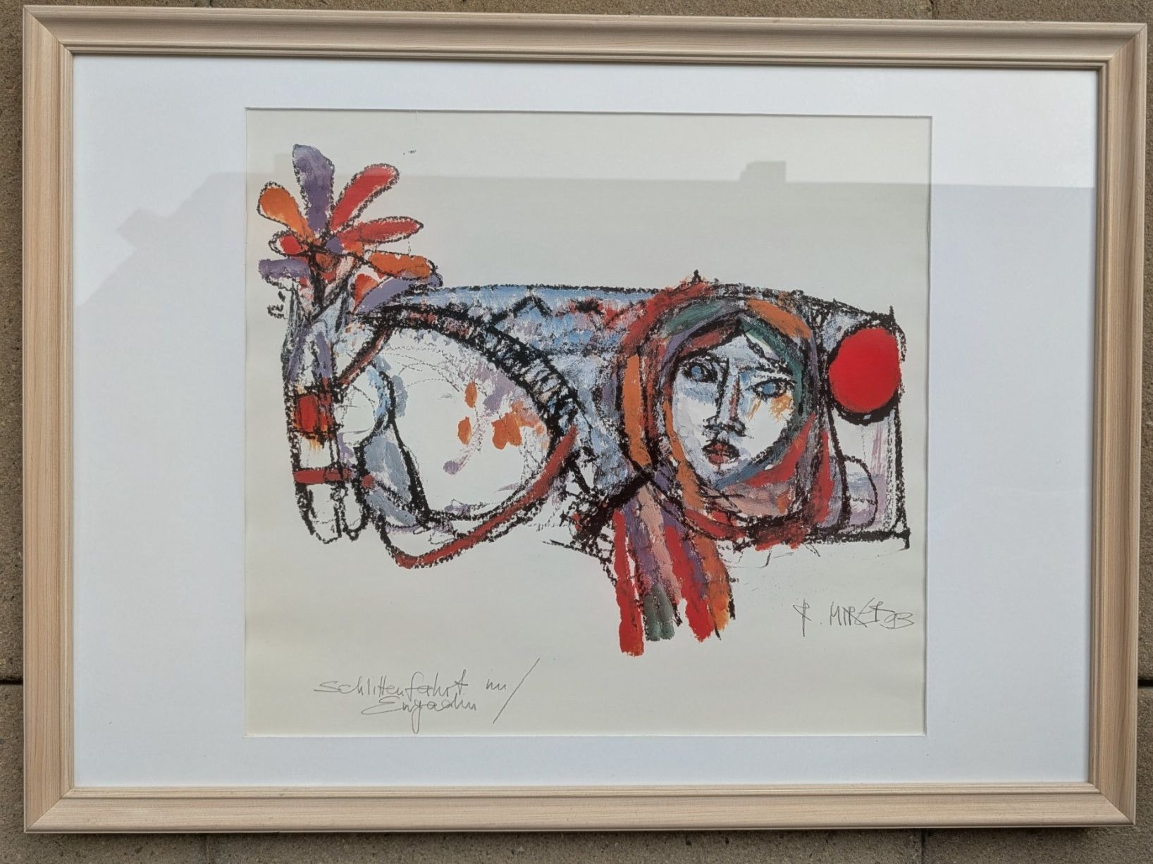 Poster & Bilder: Rudolf Mirer Kunstdruck – Gebraucht aus Herisau von apo_bxx7