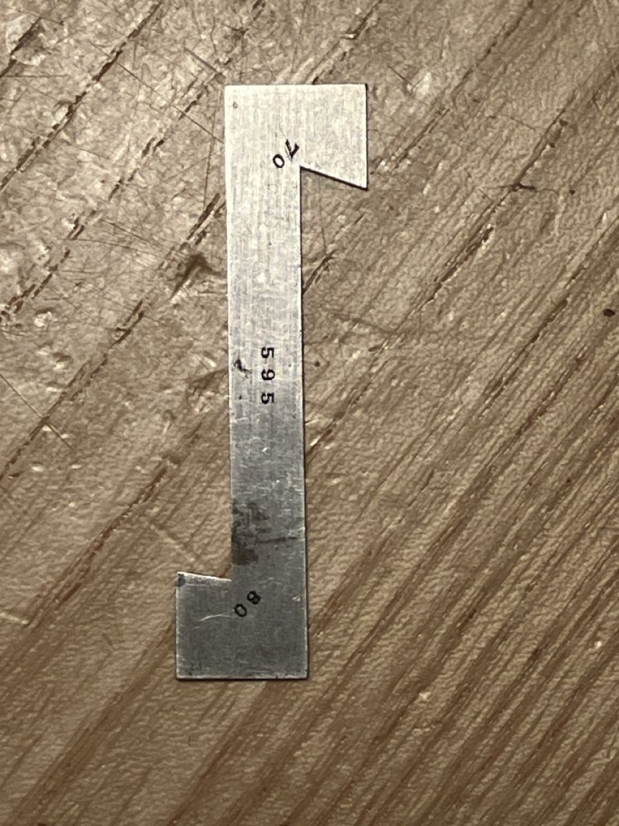 Tutti gli attrezzi: Angle gauge – Usato da le locle venduto da camilleguignard