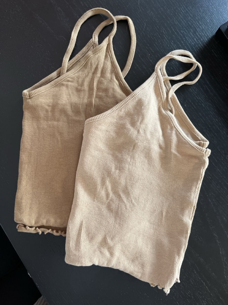 Tops: 2x feinripp crop tops M 38 – Gebraucht aus Horgen von aiac0