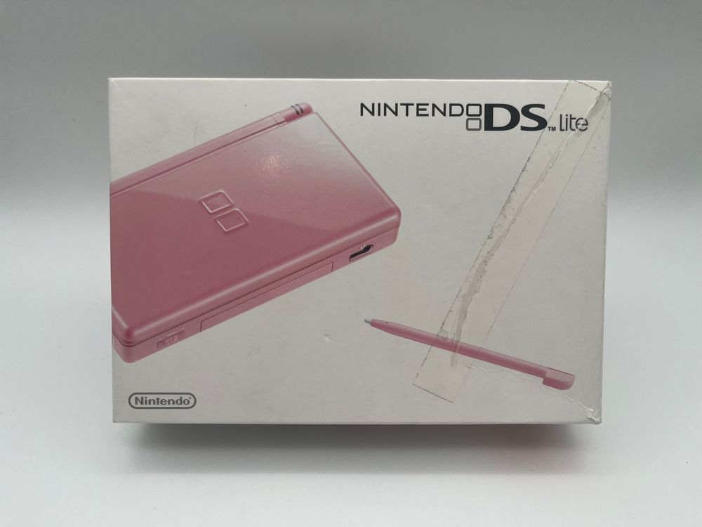 Nintendo DS Rosa Pink lite OVP Ladekabel Original (Gebraucht) in St ...