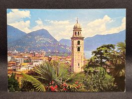 Lugano, Kathedrale, Stadt und Monte Bré