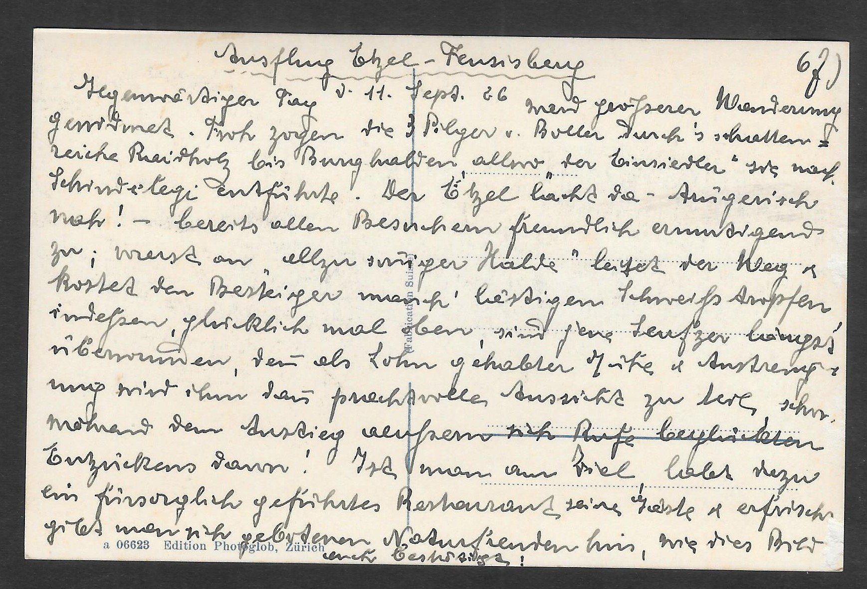 Cartoline postali: Feusisberg Etzel - Kulm sehr belebt – Usato da Olten venduto da clotaldi 1