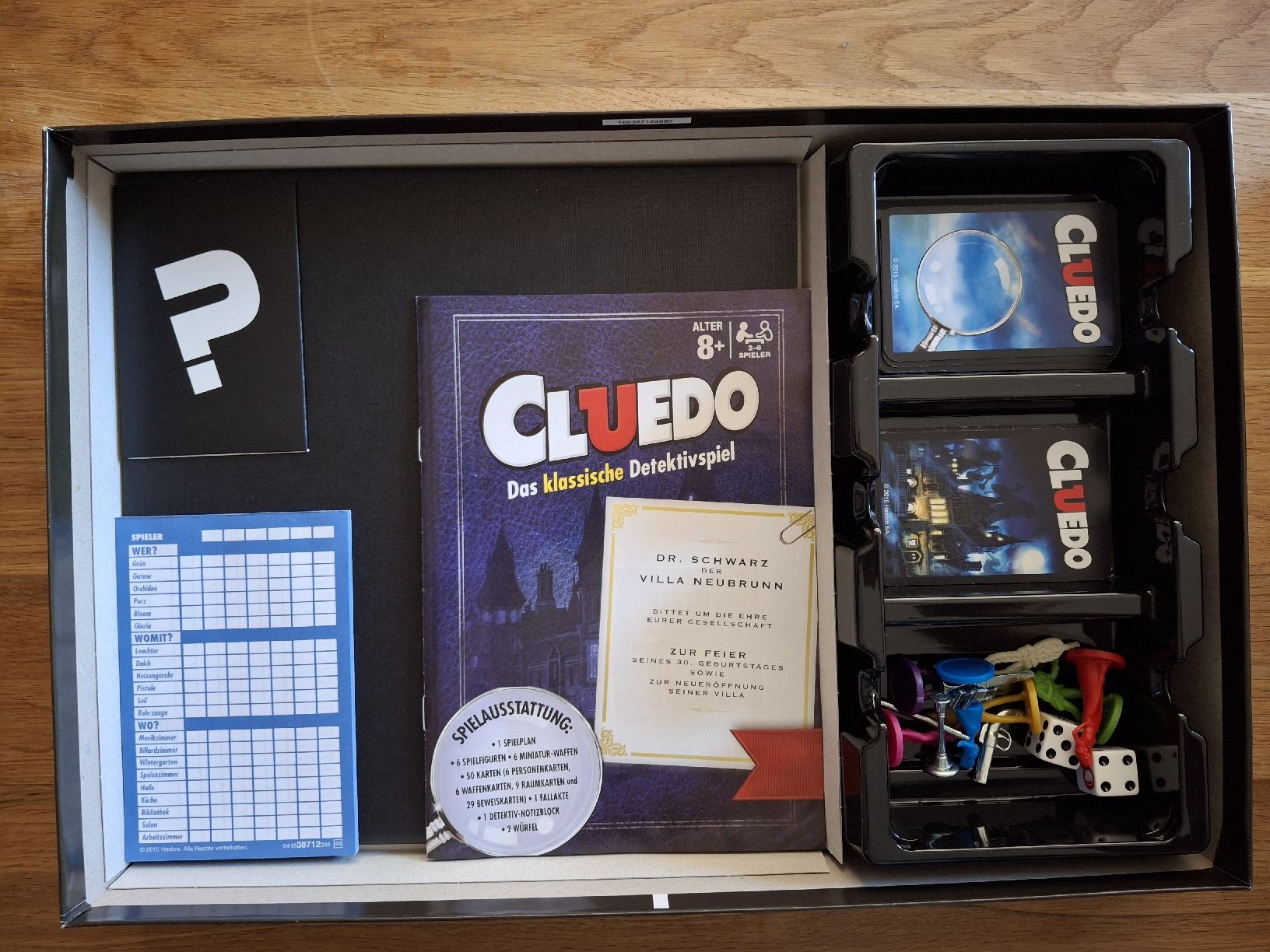 Hasbro Spiele: Brettspiel Cluedo – Gebraucht aus Zürich von Vordermannd86 2
