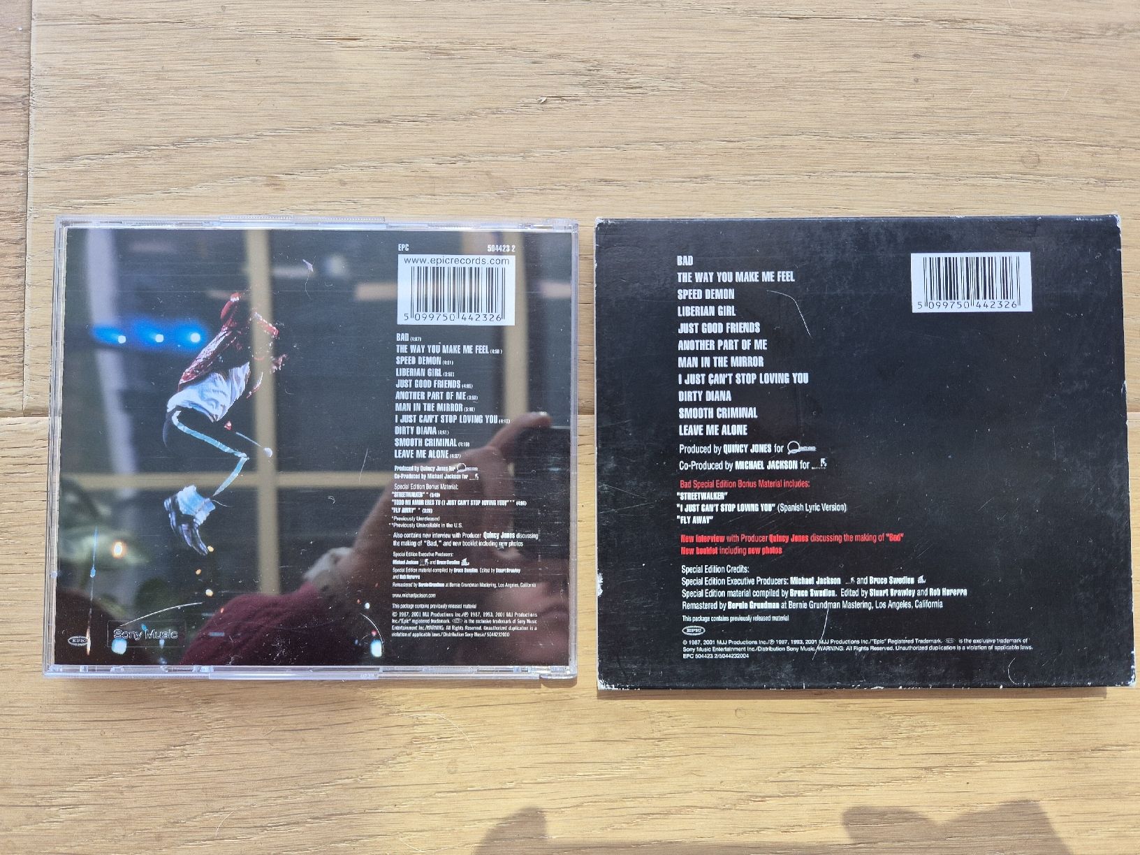 CD: Michael Jackson Bad special edition – Usato da Savièse venduto da coeur88 3