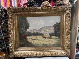 JACOB HENRICUS MARIS(1837-1899)huile sur toile signée???????