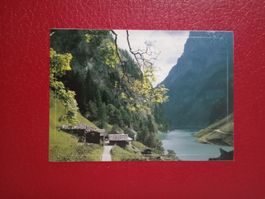 AK Abziehbild Stausee Gigerwald St.Martin Taminatal