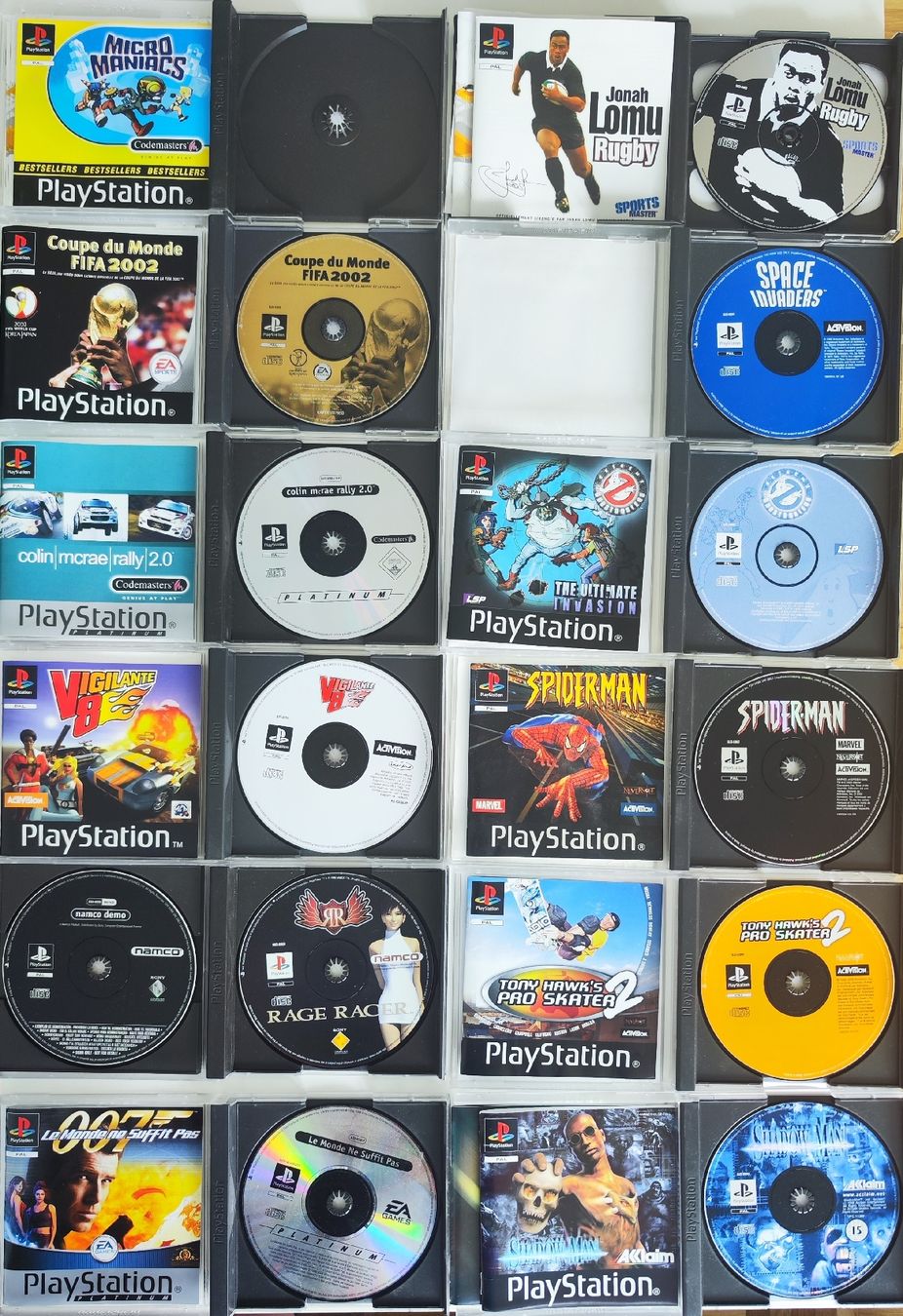 Spiele: Jeux PlayStation 1 PS1, collection de 12 jeux, lot complet – Gebraucht aus Lengnau BE von Robfastback 1
