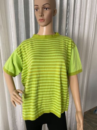 perfekter Auftritt - Feinstrick BENETTON Pulli, pistazie, L