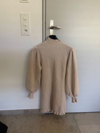 Warmes festliches Pullover-Kleid