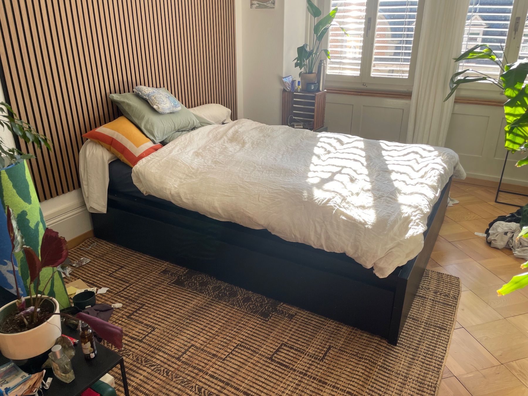 Ikea Letti: Bettgestell IKEA MALM 140x200 – Usato da Bern venduto da M.Honi 1