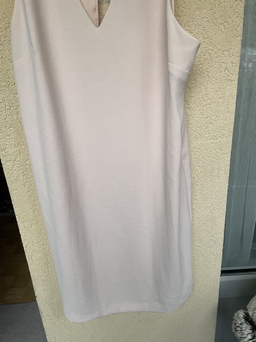 Mango Kleider: Elegantes Sommerkleid Mango, Grösse S, Beige – Gebraucht aus Au/ZH von markthallerapperswil 5
