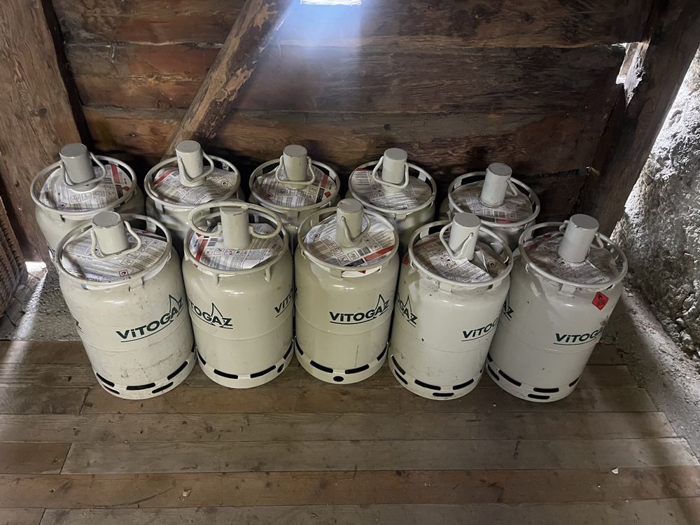 Gas-Geräte & -Technik: 10 Bouteilles Vitogaz 10,5 kg neuves – Neu und originalverpackt aus BREMBLENS von Lafoudre
