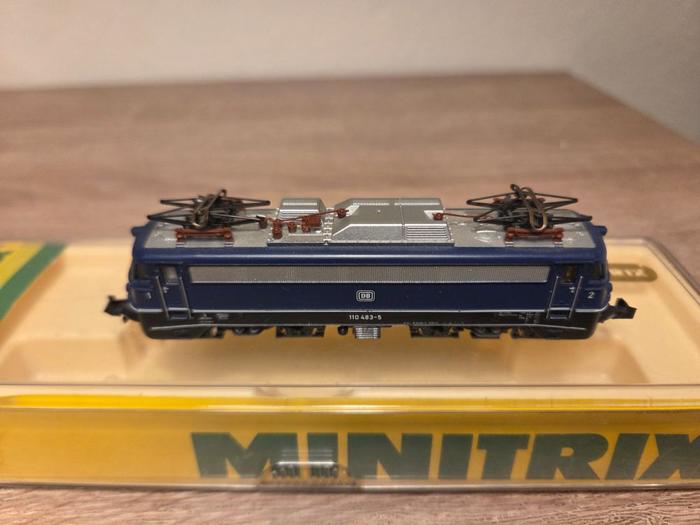 Locomotive Trix Minitrix 16581 échelle N - BR 5810-21 Deutsche Bundesbahn - Occasion