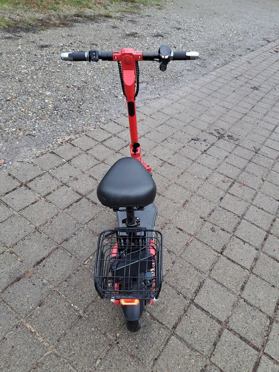 E-Trotti Camper – E-Scooter, Elektroroller mit Sitz 20km/h (Gebraucht ...