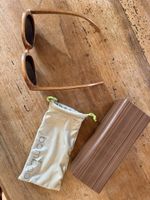 Sonnenbrille Bamboo aus Holz Handgemacht Top Zustand!