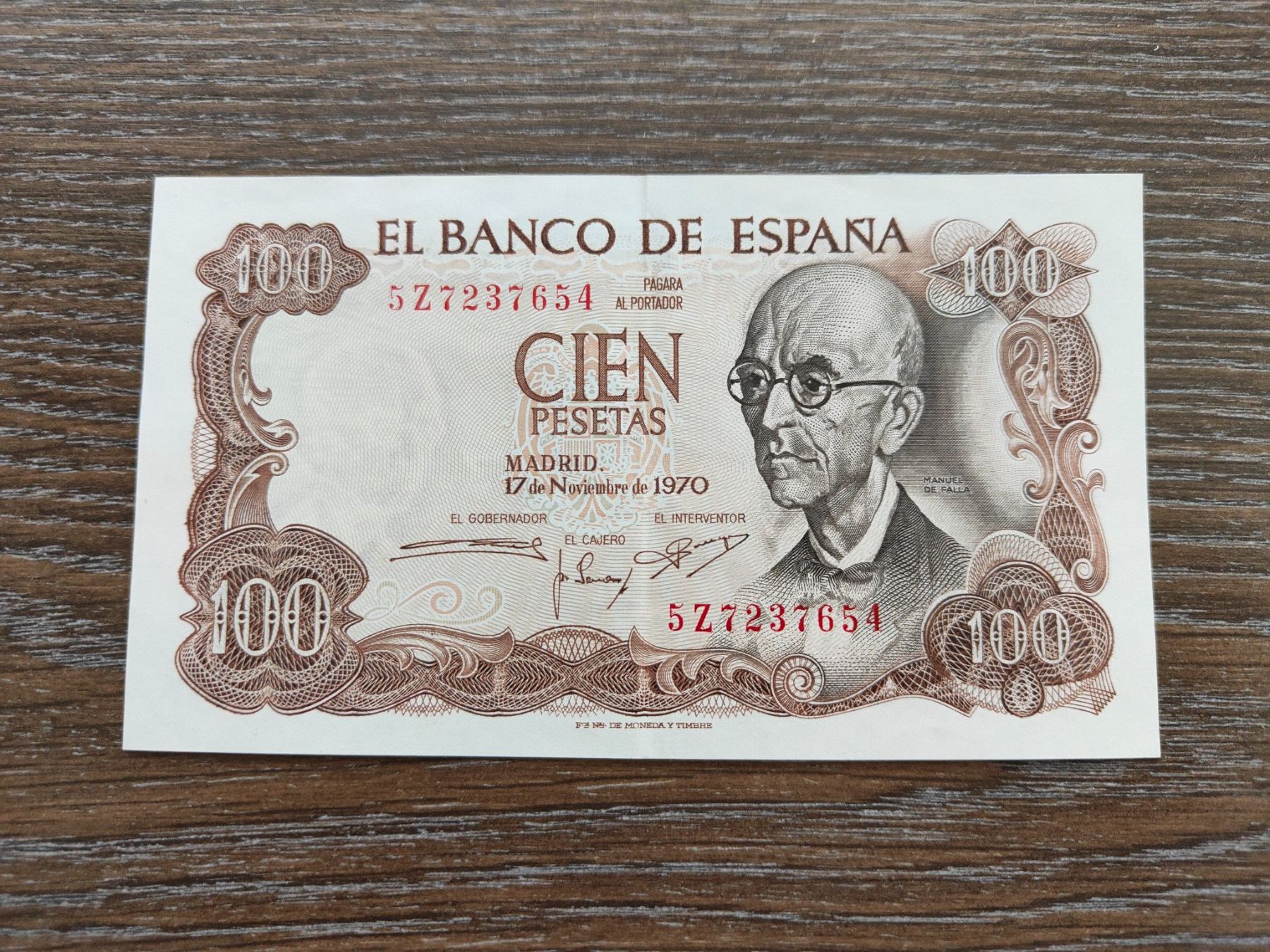 Banconote: Spanien 100 Pesetas 1970, AU !!!!! – Usato da Flaach venduto da Lonzo99
