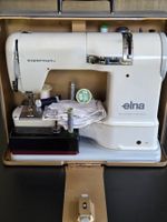 Elna Supermatic Nähmaschine mit Tragekoffer und Zubehör
