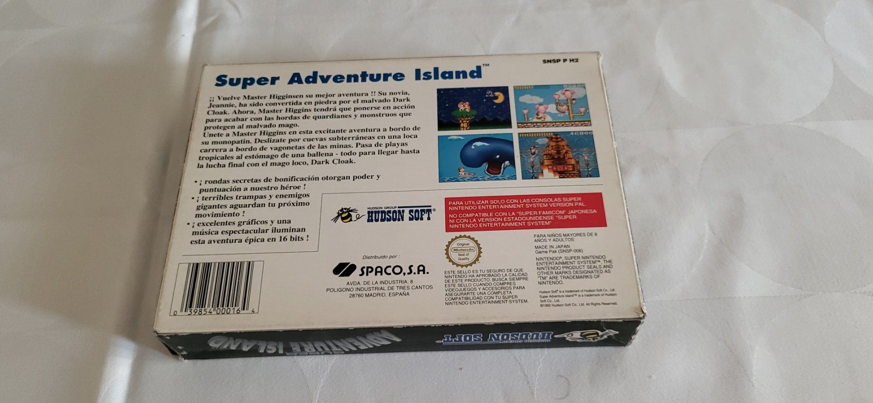Giochi: Adventure Island  SNES OVP – Usato da Gretzenbach venduto da Uli1980 7
