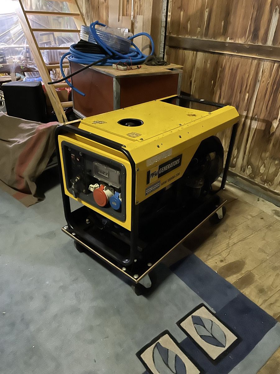 Generatori di corrente: 12kVA Generator Stromerzeuger 3PH – Usato da St.Silvester venduto da dan_krn9 1