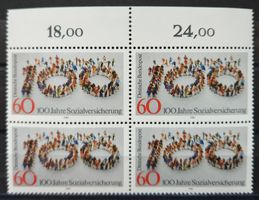 Deutschland-Mi 1116 Viererblock ** (27)