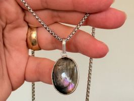 Labradorite necklace