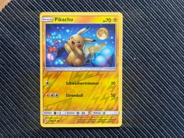 Pokemon Pikachu reverse Holo Unified Minds near Mint