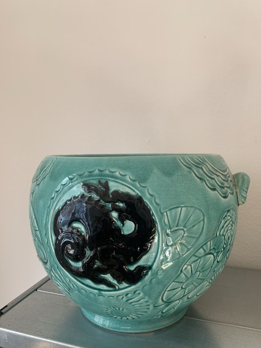 Vasi & Recipienti: Orchies - Moulin des loups faience vase – Usato da Basel venduto da Amechan. 1