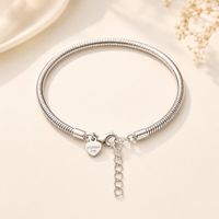 Armband 925 Sterling Silber | Rhodiniert | 18+3 cm | Neu
