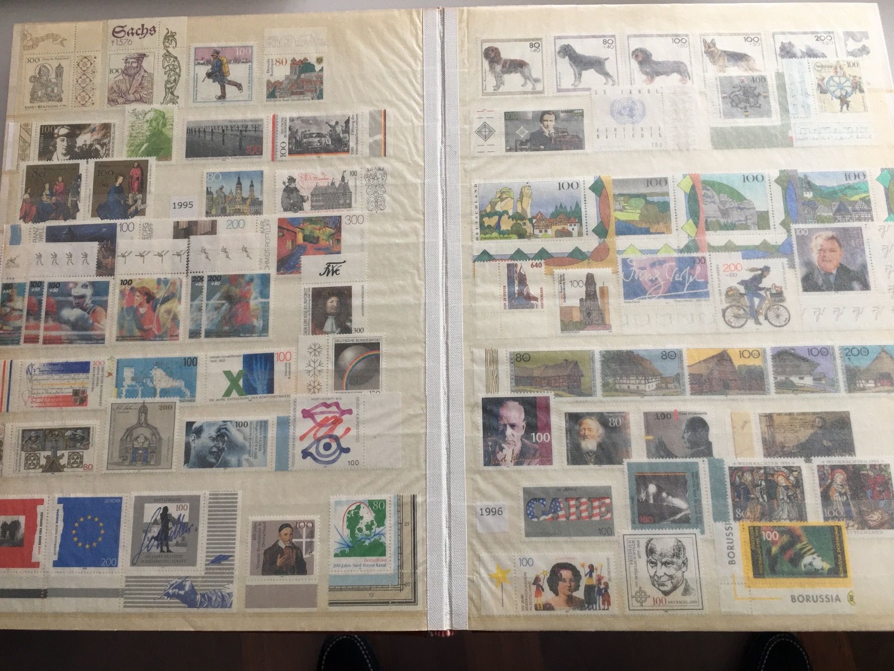 Tutti i francobolli: BRD Briefmarkensammlung 1988-2003 postfrisch** – Nuovo (secondo la descrizione) da Ennetbürgen venduto da Sabmann 4