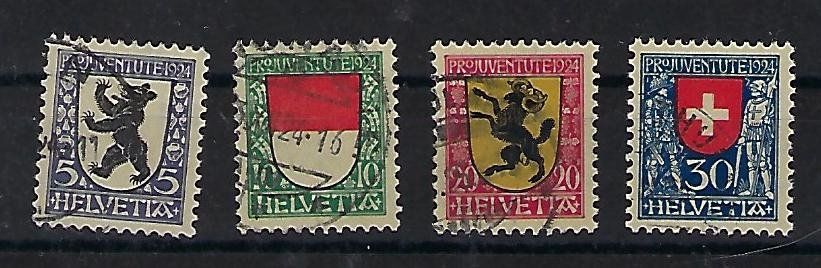 Tutti i francobolli: Pro Juventute 1924 gestempelt   14837 – Usato da Lunden venduto da Animus999