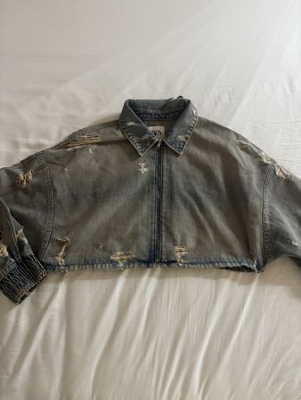 veste en jeans Zara