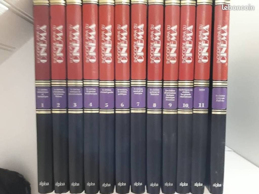 Libri: Encyclopédie Alpha du Cinéma - 12 volumes – Usato da Montreux venduto da Boubou66 1