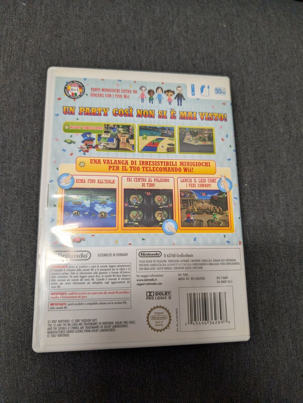 Giochi: Mario Party 8 Nintendo Wii – Usato da Giubiasco venduto da Ticinerd 1