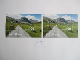 Voll Letzttagsstempel der Poststelle 1323 Romainmôtier