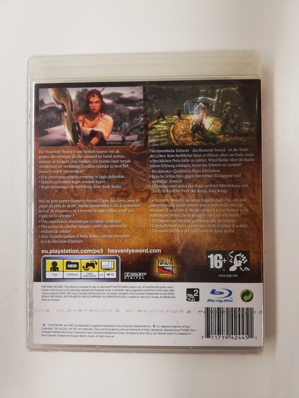 Sony Spiele: Heavenly Sword / PS3 / NEU - sealed - OVP – Neu (gemäss Beschreibung) aus St. Gallen von zorro_dc 1