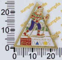 Pin Blick Langlaufplausch Davos 1993