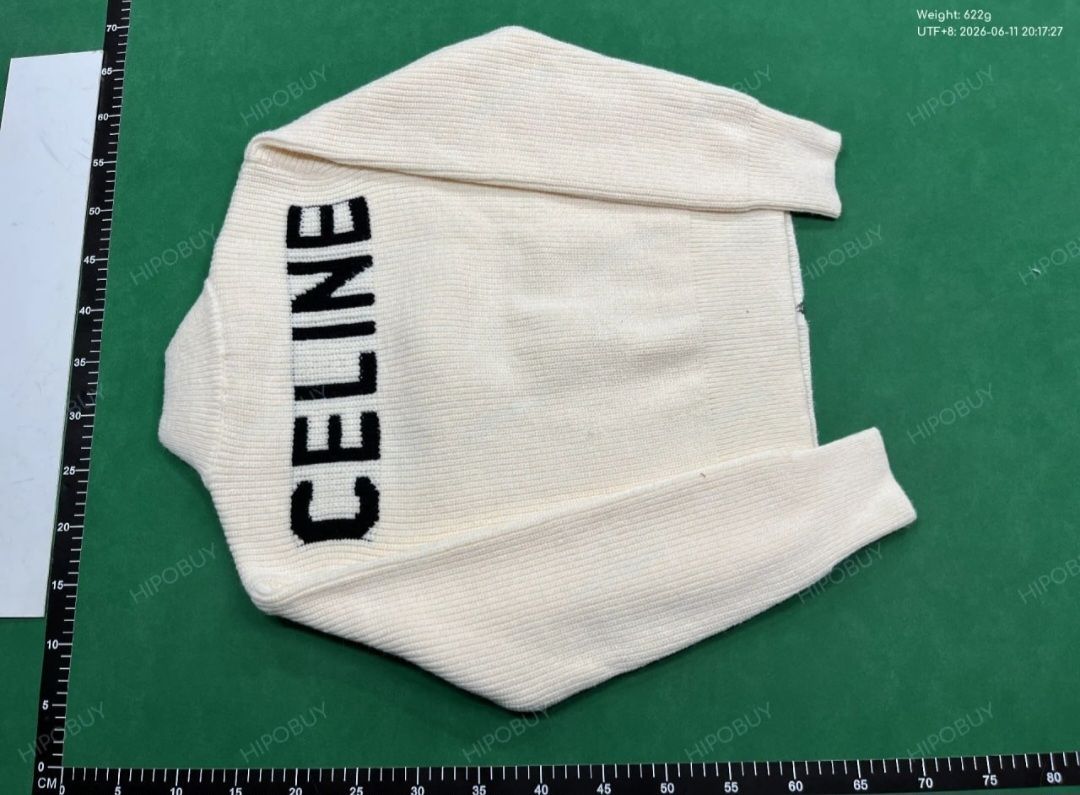 Maglioni & Felpe: Pull zippé CELINE en tricot crème. – Nuovo (secondo la descrizione) da courtelary venduto da meh_hgx9 1
