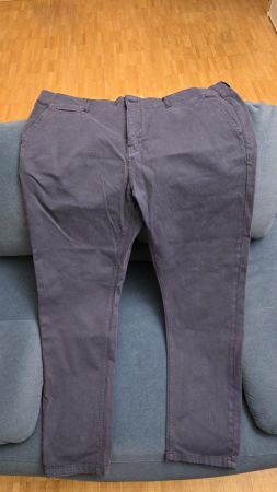 Pantalon chino homme Blooker bleu marine taille 52/54 coton