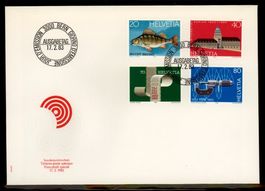 1983, FDC, Sondermarken II (Nr. 694–697)