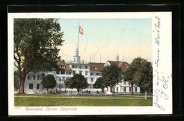 AK Weissbad, am Kurhaus, 1901