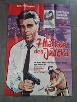 Altes Filmplakat: Die 7 Masken des Judoka