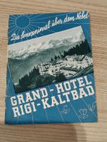 Alter Prospekt / Grand Hotel Rigi Kaltbad Ausgabe ca. 1930
