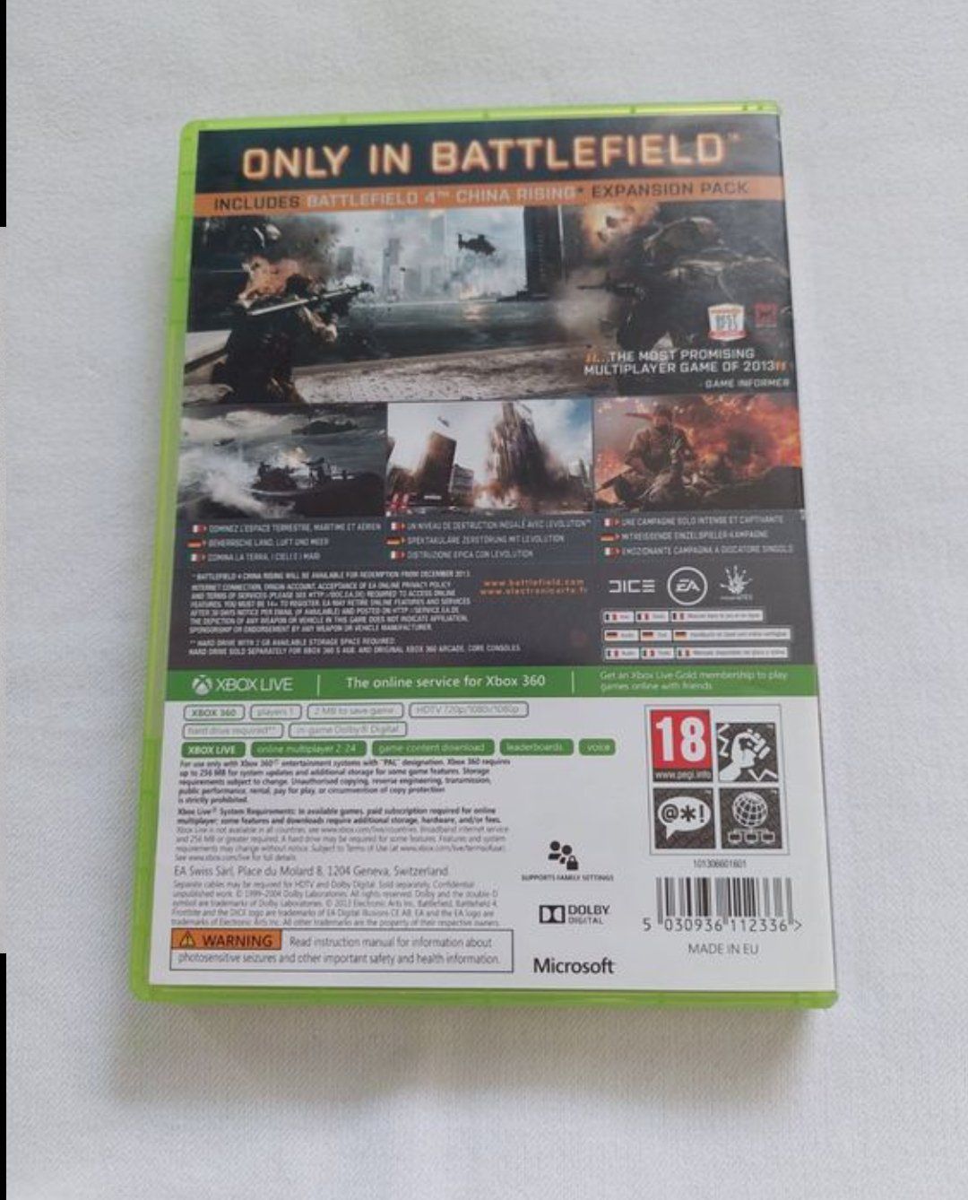 Giochi: Battlefield 4 XBOX 360 – Usato da Köniz venduto da Gamecollect 2