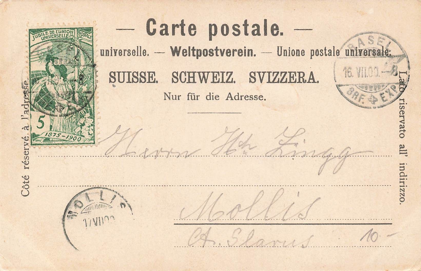 Cartoline postali: Gruss aus Basel Tram Straßenbahnen – Usato da Biasca venduto da Blenio71 1